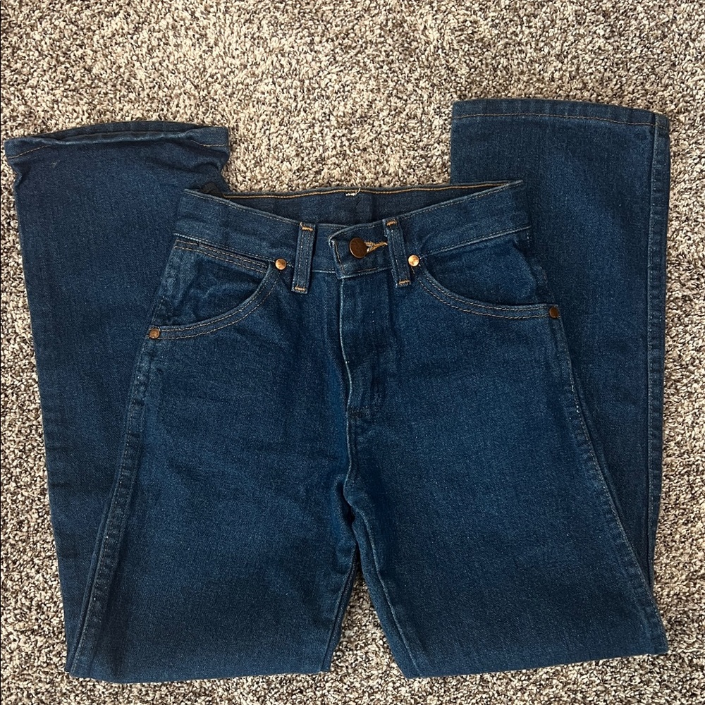 Wrangler Kids Dark Blue Jeans